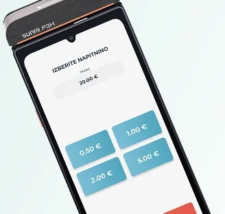 Imprion POS tip display