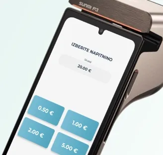 Imprion POS tip display