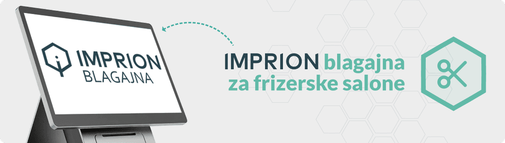 Fiskalna blagajna za frizerski salon: Imprion POS rješenje