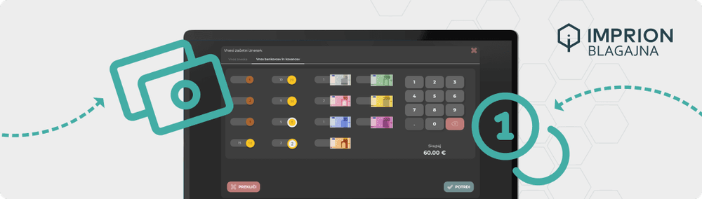 Početni novac u POS blagajni: kako spriječiti razlike u gotovini i ubrzati dnevni obračun