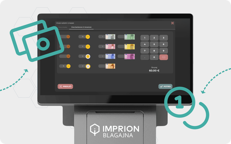 Početni novac u POS blagajni: kako spriječiti razlike u gotovini i ubrzati dnevni obračun